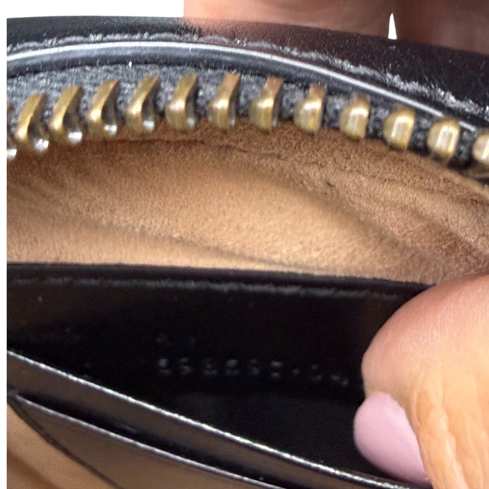 Gucci‎ GG Marmont Vertical Mini Crossbody Bag Black Leather EUC Authentic - Picture 11 of 13